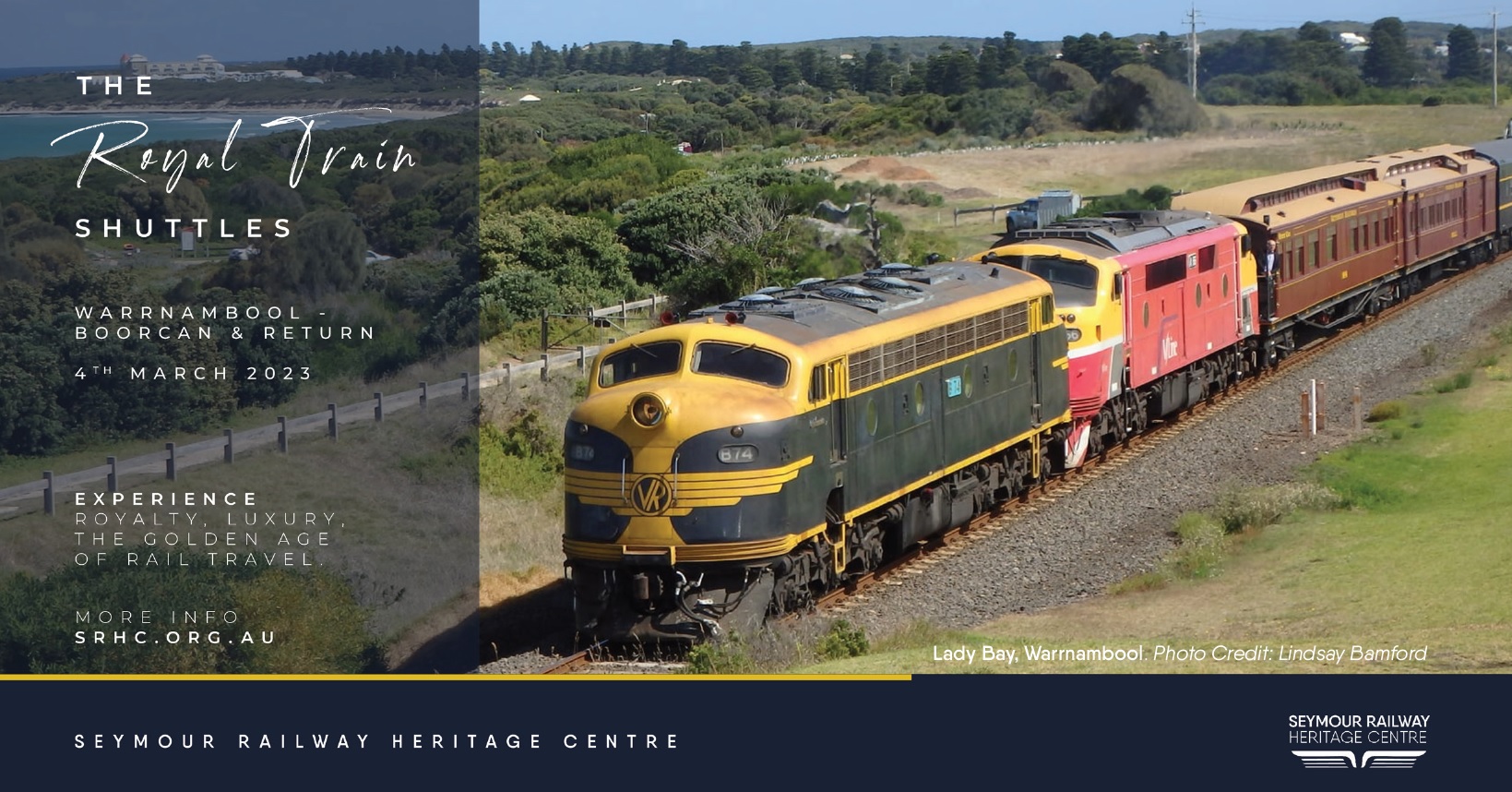 Warrnambool Royal Train Shuttles What's On Warrnambool